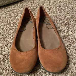 Merrell leather flats